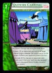 Quentin Carnival MMK 040 Uncommon Vs System Marvel Knights Quentin Carnival MMK 040 Uncommon Vs System Marvel Knights
