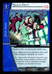 Swan Dive MMK 042 Uncommon Vs System Marvel Knights Swan Dive MMK 042 Uncommon Vs System Marvel Knights