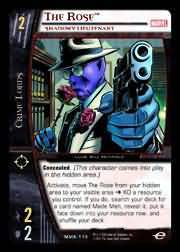 The Rose Shadowy Lieutenant MMK 115 Uncommon The Rose Shadowy Lieutenant MMK 115 Uncommon