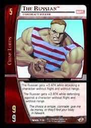 The Russian Contract Killer MMK 116 Common Vs System Marvel Knights The Russian Contract Killer MMK 116 Common Vs System Marvel Knights