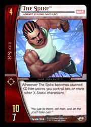 The Spike Angry Young Mutant MMK 066 Common Vs System Marvel Knights The Spike Angry Young Mutant MMK 066 Common Vs System Marvel Knights