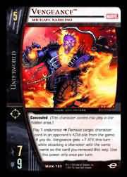 Vengeance Michael Badilino MMK 160 Common Vs System Marvel Knights Vengeance Michael Badilino MMK 160 Common Vs System Marvel Knights