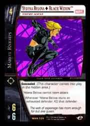 Yelena Belova Black Widow Enemy Agent MMK 029 Rare Vs System Marvel Knights Yelena Belova Black Widow Enemy Agent MMK 029 Rare Vs System Marvel Knights