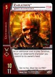 Zarathos Spirit of Vengeance MMK 162 Common Vs System Marvel Knights Zarathos Spirit of Vengeance MMK 162 Common Vs System Marvel Knights