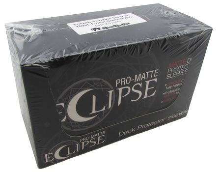 Ultra Pro Pro Matte Eclipse Forest Green 100ct Standard Sleeves Case of 6 Packs Sleeves Ultra Pro Pro Matte Eclipse Forest Green 100ct Standard Sleeves Case of 6 Packs Sleeves