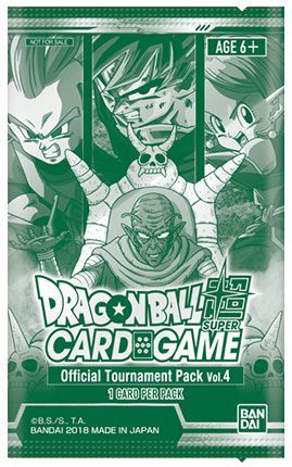 Dragon Ball Super Official Tournament Pack Vol 4 Dragon Ball Super Sealed Product Dragon Ball Super Official Tournament Pack Vol 4 Dragon Ball Super Sealed Product