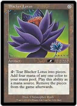 Blacker lotus ботания