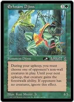 Erhnam Djinn 97 Radiant 3rd place Oversize Magic The Gathering Promo Cards Erhnam Djinn 97 Radiant 3rd place Oversize Magic The Gathering Promo Cards