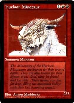 Hurloon Minotaur Oversize Magic The Gathering Promo Cards Hurloon Minotaur Oversize Magic The Gathering Promo Cards