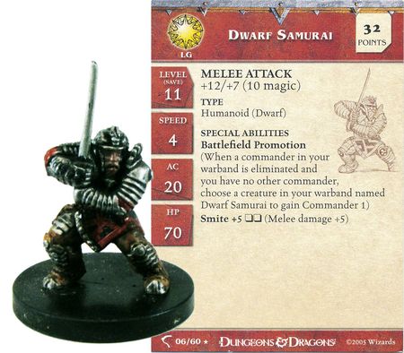 Dwarf Samurai 06 Deathknell D D Miniatures Dwarf Samurai 06 Deathknell D D Miniatures