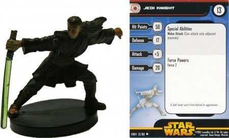 star wars miniatures jedi