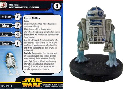 R2 D2 Astromech Droid 17 Revenge of the Sith Star Wars Miniatures Very Rare Revenge of the Sith Singles R2 D2 Astromech Droid 17 Revenge of the Sith Star Wars Miniatures Very Rare Revenge of the Sith Singles