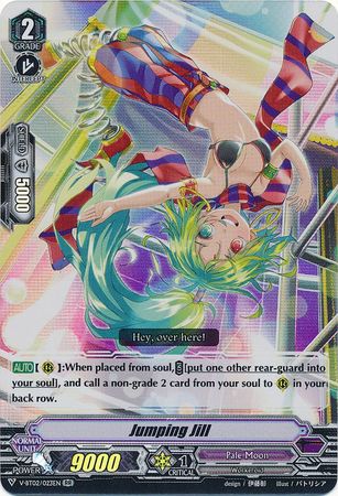 Jumping Jill V BT02 023 Double Rare RR Jumping Jill V BT02 023 Double Rare RR
