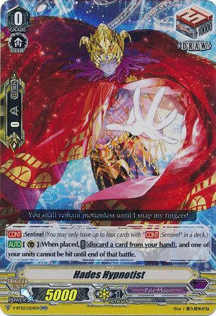Hades Hypnotist V BT02 024 Double Rare RR V Booster Set 2 Strongest Team AL4 Singles Hades Hypnotist V BT02 024 Double Rare RR V Booster Set 2 Strongest Team AL4 Singles