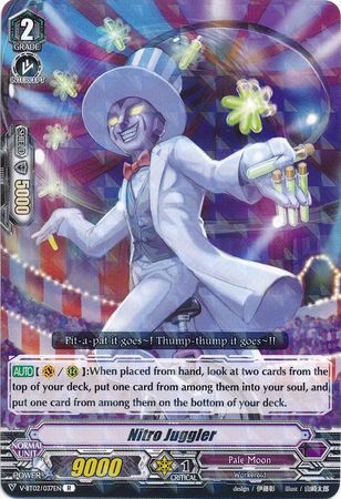 Nitro Juggler V BT02 037 Rare R Nitro Juggler V BT02 037 Rare R