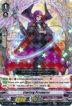 Starting Presenter V BT02 039 Rare R Starting Presenter V BT02 039 Rare R