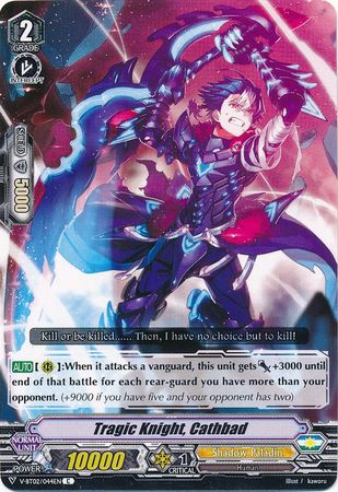 Tragic Knight Cathbad V BT02 044 Common C Tragic Knight Cathbad V BT02 044 Common C