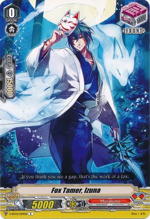 Fox Tamer Izuna V BT02 059 Common C V Booster Set 2 Strongest Team AL4 Singles Fox Tamer Izuna V BT02 059 Common C V Booster Set 2 Strongest Team AL4 Singles