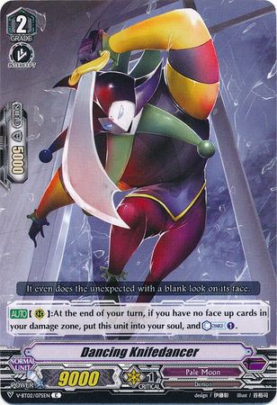 Dancing Knifedancer V BT02 075 Common C Dancing Knifedancer V BT02 075 Common C