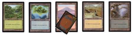 MTG APACランド 5枚組 透明パック APAC LANDS CLEAR PACK (SET 3