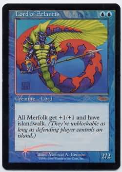 Lord of Atlantis JSS Foil Magic The Gathering Promo Cards Lord of Atlantis JSS Foil Magic The Gathering Promo Cards