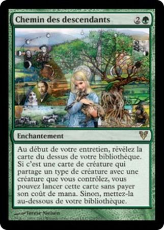 Chemin des descendants Descendants Path Avacyn Restored French Singles Chemin des descendants Descendants Path Avacyn Restored French Singles