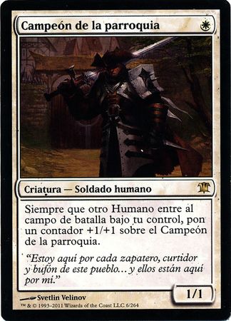 Campeon de la parroquia Champion of the Parish Innistrad Spanish Singles Campeon de la parroquia Champion of the Parish Innistrad Spanish Singles