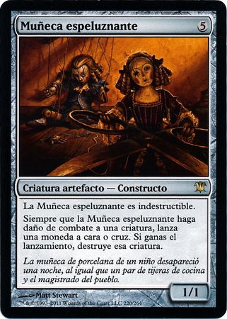Muneca espeluznante Creepy Doll Innistrad Spanish Singles Muneca espeluznante Creepy Doll Innistrad Spanish Singles
