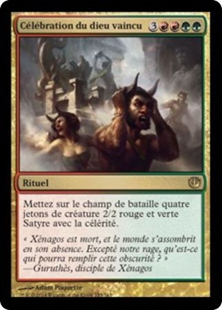 Celebration du dieu vaincu Revel of the Fallen God Journey into Nyx French Singles Celebration du dieu vaincu Revel of the Fallen God Journey into Nyx French Singles
