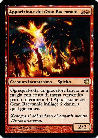 Apparizione del Gran Baccanale Eidolon of the Great Revel Journey into Nyx Italian Singles Apparizione del Gran Baccanale Eidolon of the Great Revel Journey into Nyx Italian Singles