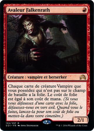 Avaleur Falkenrath Falkenrath Gorger Shadows over Innistrad French Singles Avaleur Falkenrath Falkenrath Gorger Shadows over Innistrad French Singles