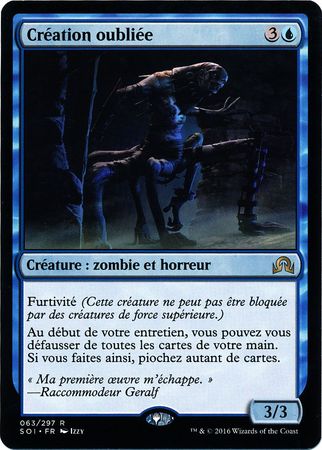Creation oubliee Forgotten Creation Shadows over Innistrad French Singles Creation oubliee Forgotten Creation Shadows over Innistrad French Singles