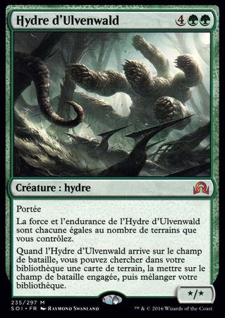 Hydre d Ulvenwald Ulvenwald Hydra Shadows over Innistrad French Singles Hydre d Ulvenwald Ulvenwald Hydra Shadows over Innistrad French Singles