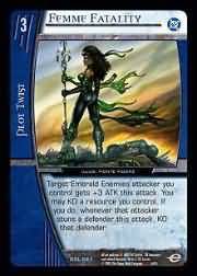 Femme Fatality DGL 067 Uncommon Vs System DC Green Lantern Femme Fatality DGL 067 Uncommon Vs System DC Green Lantern