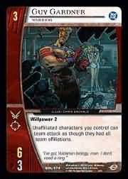 Guy Gardner Warrior DGL 174 Common Vs System DC Green Lantern Guy Gardner Warrior DGL 174 Common Vs System DC Green Lantern