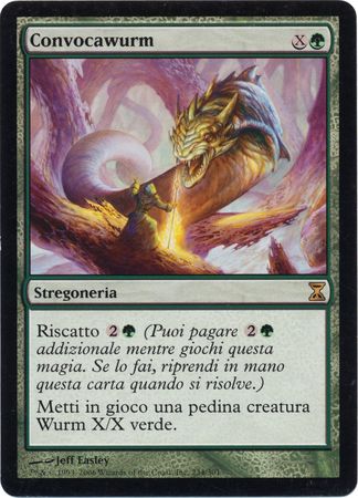 Convocawurm Wurmcalling Time Spiral Italian Singles Convocawurm Wurmcalling Time Spiral Italian Singles