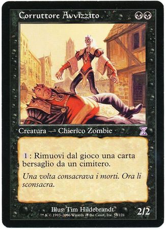 Corruttore Avvizzito Withered Wretch Timeshifted Time Spiral Italian Singles Corruttore Avvizzito Withered Wretch Timeshifted Time Spiral Italian Singles