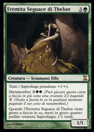 Eremita Seguace di Thelon Thelonite Hermit Time Spiral Italian Singles Eremita Seguace di Thelon Thelonite Hermit Time Spiral Italian Singles