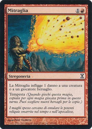 Mitraglia Grapeshot Time Spiral Italian Singles Mitraglia Grapeshot Time Spiral Italian Singles