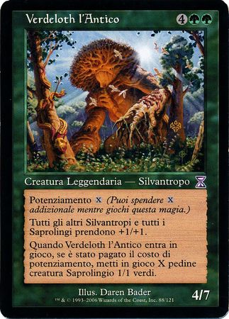 Verdeloth l Antico Verdeloth the Ancient Timeshifted Verdeloth l Antico Verdeloth the Ancient Timeshifted