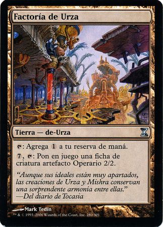 Factoria de Urza Urza s Factory Time Spiral Spanish Singles Factoria de Urza Urza s Factory Time Spiral Spanish Singles