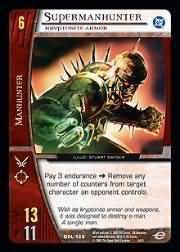 Supermanhunter Kryptonite Armor DGL 129 Common Vs System DC Green Lantern Supermanhunter Kryptonite Armor DGL 129 Common Vs System DC Green Lantern