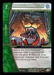 Underground Complex DGL 141 Uncommon Vs System DC Green Lantern Underground Complex DGL 141 Uncommon Vs System DC Green Lantern