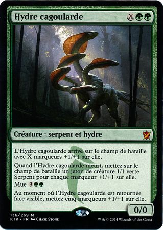 Hydre cagoularde Hooded Hydra Khans of Tarkir French Singles Hydre cagoularde Hooded Hydra Khans of Tarkir French Singles