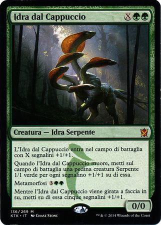 Idra dal Cappuccio Hooded Hydra Khans of Tarkir Italian Singles Idra dal Cappuccio Hooded Hydra Khans of Tarkir Italian Singles