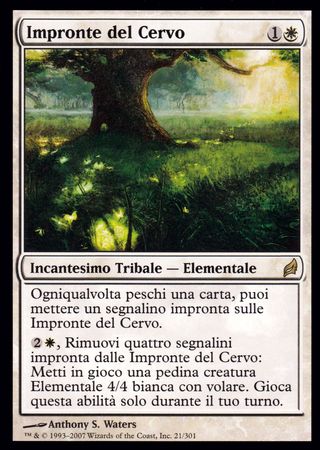 Impronte del Cervo Hoofprints of the Stag Lorwyn Italian Singles Impronte del Cervo Hoofprints of the Stag Lorwyn Italian Singles