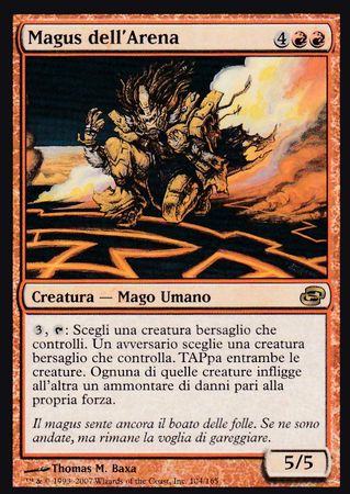 Magus dell Arena Magus of the Arena Planar Chaos Italian Singles Magus dell Arena Magus of the Arena Planar Chaos Italian Singles