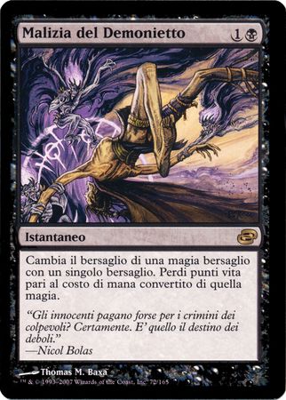 Malizia del Demonietto Imp s Mischief Planar Chaos Italian Singles Malizia del Demonietto Imp s Mischief Planar Chaos Italian Singles