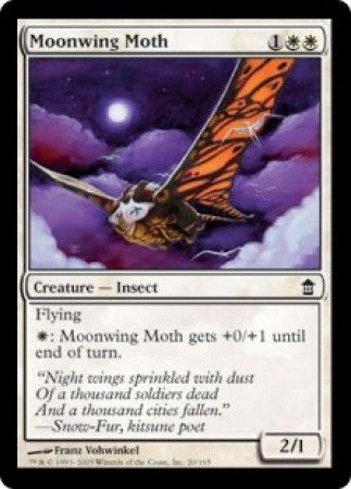 Moonwing Moth Saviors of Kamigawa Singles Moonwing Moth Saviors of Kamigawa Singles