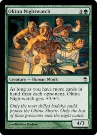 Okina Nightwatch Saviors of Kamigawa Singles Okina Nightwatch Saviors of Kamigawa Singles